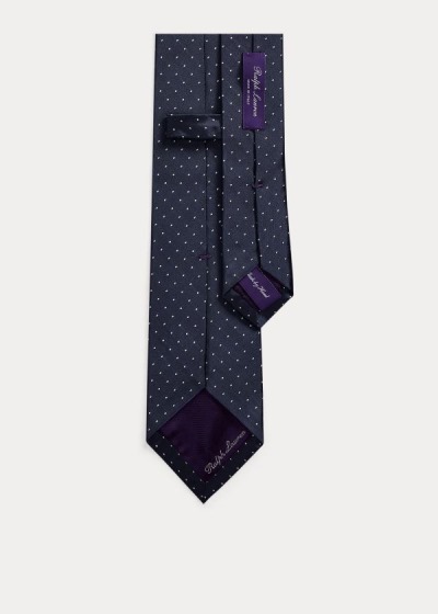 Men's Ralph Lauren Pin Dot Peau de Soie Ties | 928536DEO